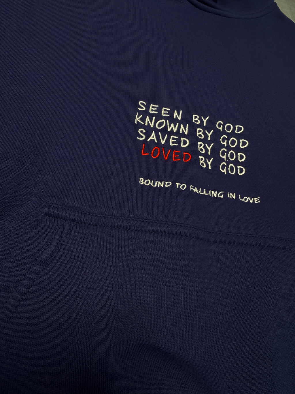 "Loved by God" Blue