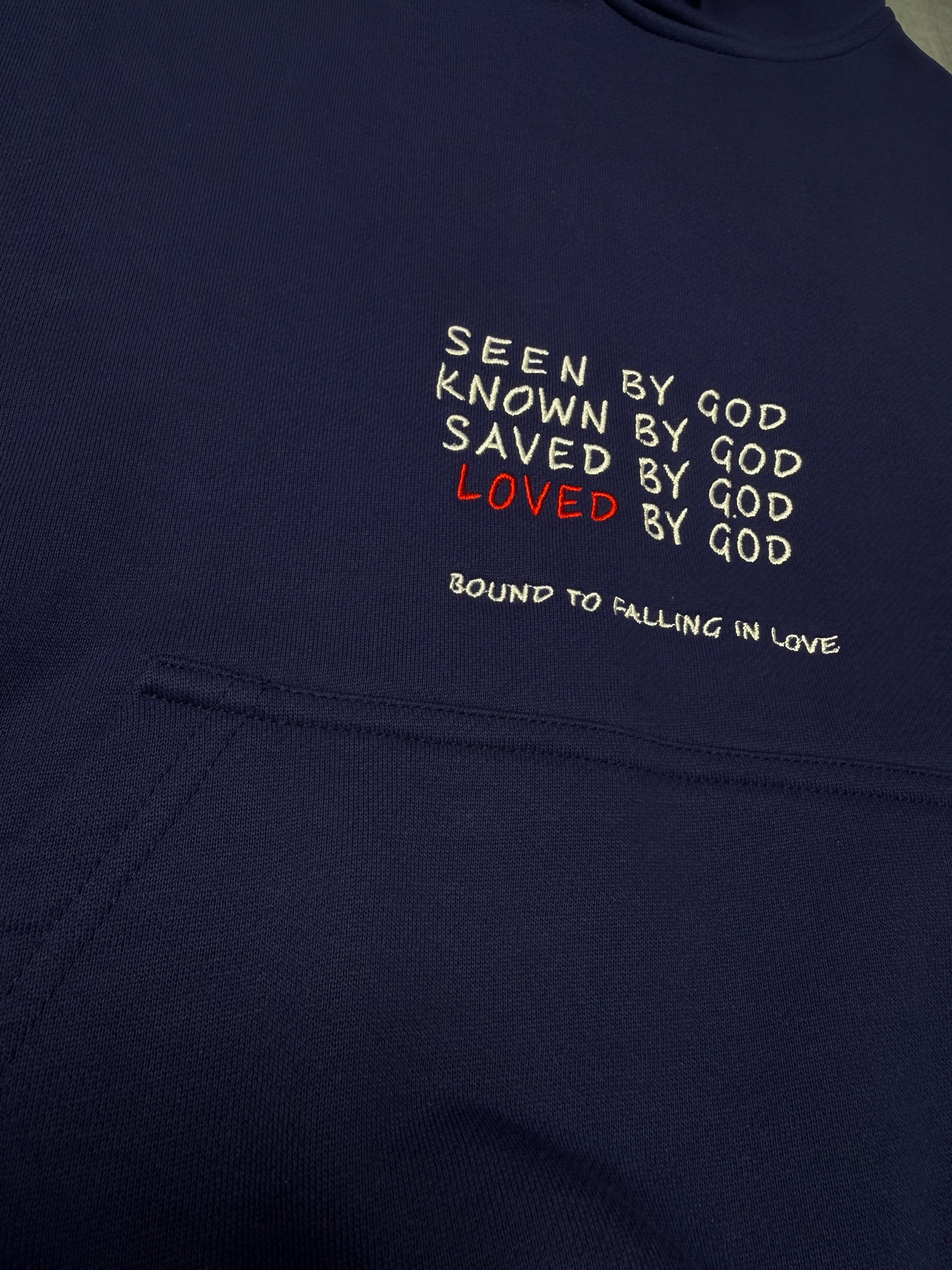 "Loved by God" Blue
